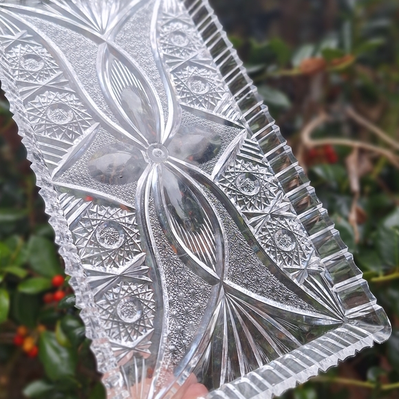 Vintage Lucite Tray MCM Vanity Platter Mid Century Modern Clear Acrylic Plastic - Picture 4 of 16